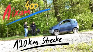 Neues Fahrzeug  Aixam 400  Bj 1998  120 Km nach Hause [upl. by Initsed]