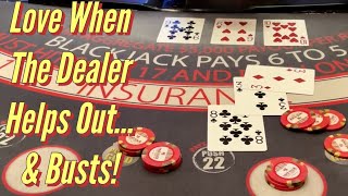 Lets Try a Different Casino For Some Free Bet Blackjack Now Playing At Red Rock Casino Vegas [upl. by Elatnahc952]