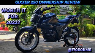 GIXXER 250  Ownership Review  17000 kms [upl. by Daht]