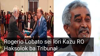 Presidente Autoridade Oecusse Rogerio Lobato sei Lori Kazu RO Haksolok ba Tribunal [upl. by Rez]