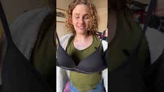 Tryon of the Hanes Wirefree Bra  is this magic [upl. by Noseaj]