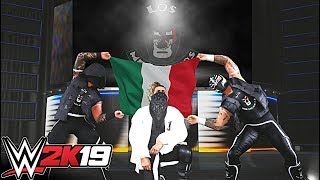 WWE Los Mexicanos SHOCKING Smackdown Debut  WWE 2K19 Story [upl. by Ahsilahk186]