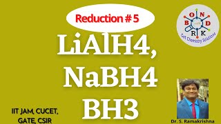 LiAlH4  NaBH4  BH3  Reduction  Bond with RK [upl. by Nosimaj]