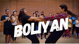 quotBOLIYANquot  GIDDHA STEP BHANGRA FUNK Dance  Shivani Bhagwan and Chaya Kumar Choreography [upl. by Gaither355]