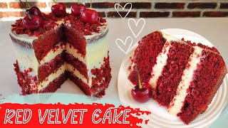 Torta Red Velvet  Red Velvet Cake  Deliciosa  Irresistible 💖 69 [upl. by Tailor742]