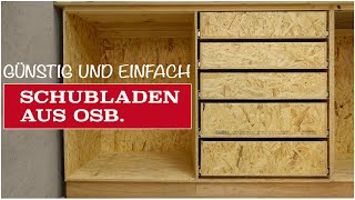 Schubladen bauen für die Werkstatt Übersichtlich und viel Platz [upl. by Ondrea]