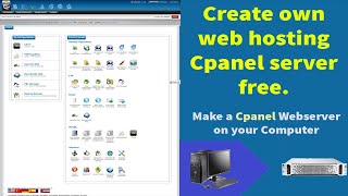 How to create own web hosting Cpanel server free [upl. by Vacuva]