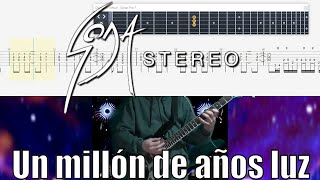 Soda Stereo  Un millón de años luz Guitar Cover [upl. by Icam392]