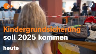 heute 1900 Uhr 270923 Kindergrundsicherung Jahresbericht Deutsche Einheit KlimaKlage english [upl. by Hehre234]