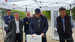 Tarbes  Une résidence de 31 logements à la place de l’ancien pressing quai de l’Adour [upl. by Adyl]