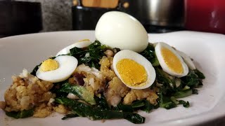 Migas de Bacalhau com Feijão Fradinho e Couve Portuguesa [upl. by Adarbil383]