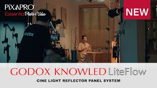 Introducing the Godox KNOWLED LiteFlow Cine Light Reflector Panels [upl. by Celesta99]