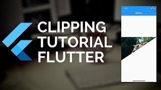 Flutter Clipping Tutorial  Clipper  Line Clipping  Custom Design [upl. by Kerwon]