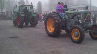 landini 5560 vs fendt farmer 309 cinto caomaggiore [upl. by Suriaj86]