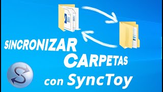 CÓMO Sincronizar Carpetas en Windows 10 con Aplicación SyncToy [upl. by Veronica]