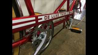 1982 Schwinn Deluxe Twinn Tandem Bicycle Unboxing and Assembly [upl. by Notloc412]