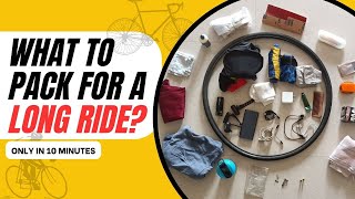 Top 9 Must Have Cycling Accessories For Long Distance Rides  Drop Bag For BRMs  Complete List [upl. by Lamson]