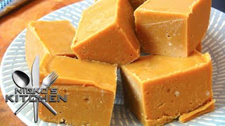 How to make Peanut Butter Fudge  Video Recipe [upl. by Bunce]