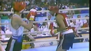 1988 Olympics  Boxing 54kg Final [upl. by Nyrem]