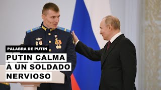 El gesto de apoyo de Putin [upl. by Namrehs]