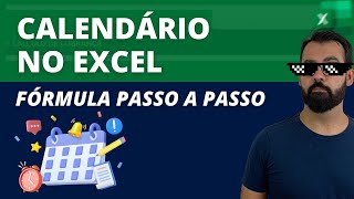 Como fazer um CALENDÁRIO DINÂMICO no Excel  Aula Completa [upl. by Halland]