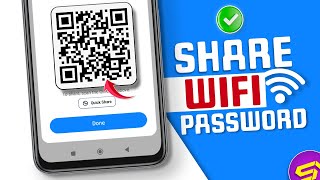 How to Share WiFi Password With QR Code on Xiaomi Phones  Connect to WiFi With QR Code on Redmi [upl. by Ttimme]