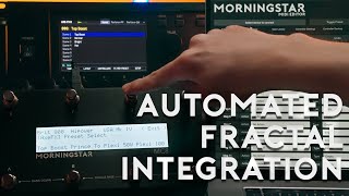 Fractal Audio Integration with Morningstar MIDI Controller  Axe FXIII and FM3 [upl. by Ycaj]