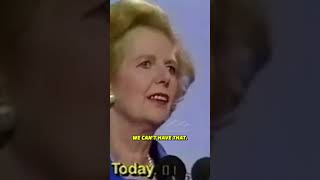 Margaret Thatcher DISMANTLES Leftism In Less Than 30 Seconds [upl. by Katzir]