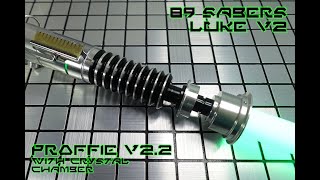 89 Sabers Luke V2 Proffie v22 with crystal chamber [upl. by Lashonde]