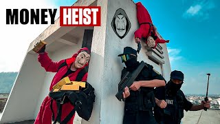 Parkour MONEY HEIST Season 4 ESCAPE from POLICE chase quotGOLD RUSHquot  FULL STORY ACTION POV [upl. by Aicilif514]