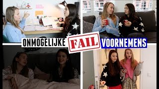 quotONMOGELIJKEquot GOEDE VOORNEMENS VOOR TIENERS SKETCH [upl. by Nylyoj]