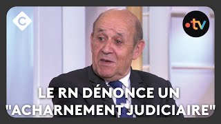 Procès RN  l’extrême droite dénonce un « acharnement judiciaire »  C à Vous [upl. by Yraillih]