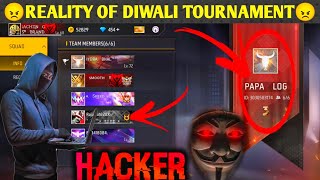 REALITY OF DIWALI TOURNAMENT 😠  DIWALI TOURNAMENT  FREE FIRE NEW VIDEO  FREE FIRE NEW EVENT [upl. by Ellehcit]