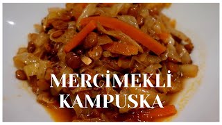 Mercimekli Kapuska  Mercimekli Lahana Yemeği [upl. by Annaes]