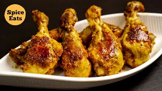 CHICKEN DRUMSTICKS  MALAI CHICKEN DRUMSTICKS RECIPE  CHICKEN LEG FRY [upl. by Sedinoel543]