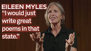 Eileen Myles Interview Writing on Drugs [upl. by Arataj]