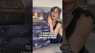 Calendario de adviento versión ASMR asmr calendariodeadviento humor [upl. by Nage]