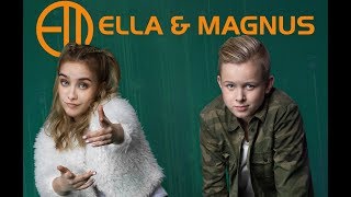 Raske Briller  Ella amp Magnus Offisiell Lyric video [upl. by Garv]