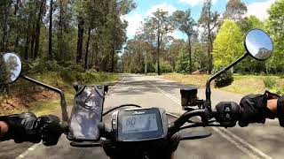 Riding my Indian FTR 1200 s around the Kinglake area [upl. by Nyvets777]