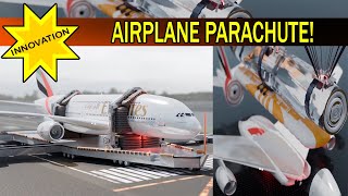 INVENTION  AIRPLANE PARACHUTE  AIRBUS A380 PLANE CRASH INNOVATIONCREATIVITYFUTURE TECHNOLOGIES [upl. by Westleigh721]