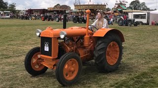 Tractors at Great Rempstone steam amp country show [upl. by Oile576]