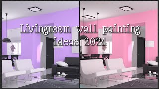 top colour combination for livingroom wall painting kitche wall painting interior wall painting [upl. by Enyamrahs]