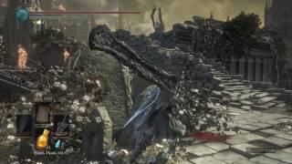 How to beat the Ghost Archers at Mausoleum Lookout steps  Dark Souls 3  Ringed City DLC [upl. by Morrison108]