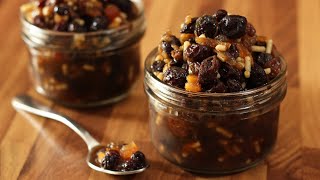 Mincemeat Recipe  Traditional mincemeat recipe no cooking required  Vegetarian and Vegan Friendly [upl. by Ahsiekam741]