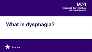 Introduction to oropharyngeal dysphagia [upl. by Rose]