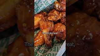 ultimate wingstop adventure amazing crispy saucy wings [upl. by Nylyrehc]