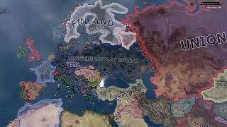 Better alternative history Germany reworked  Hoi4 Timelapse [upl. by Leisam]