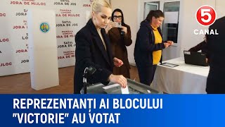 Alegeri Moldova 2024 Reprezentanți ai blocului quotVictoriequot au votat [upl. by Adnarym775]