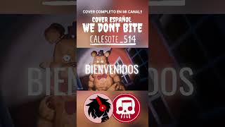 fnaf 4 rap we dont bite cover español jtmusic coverespañol shorts song rap fnaf fnaf4 [upl. by Ronald]