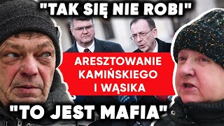 quotTo jest mafiaquot Polacy wzburzeni po aresztowaniu Kamińskiego i Wąsika quotPrzestępstwo prezydentaquot [upl. by Netsirt994]